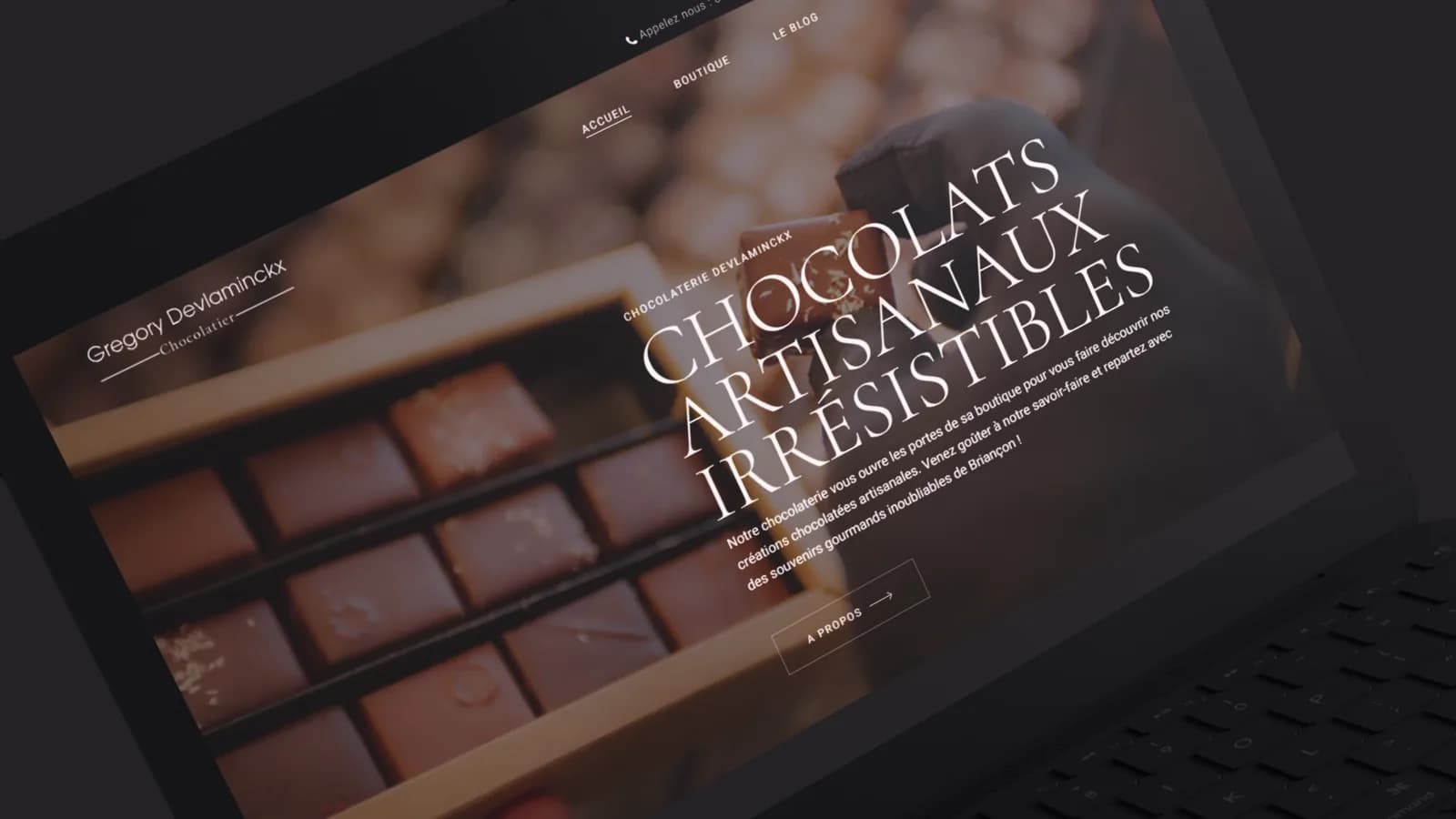 Chocolaterie Devlaminckx — Artisan chocolatier, Briançon