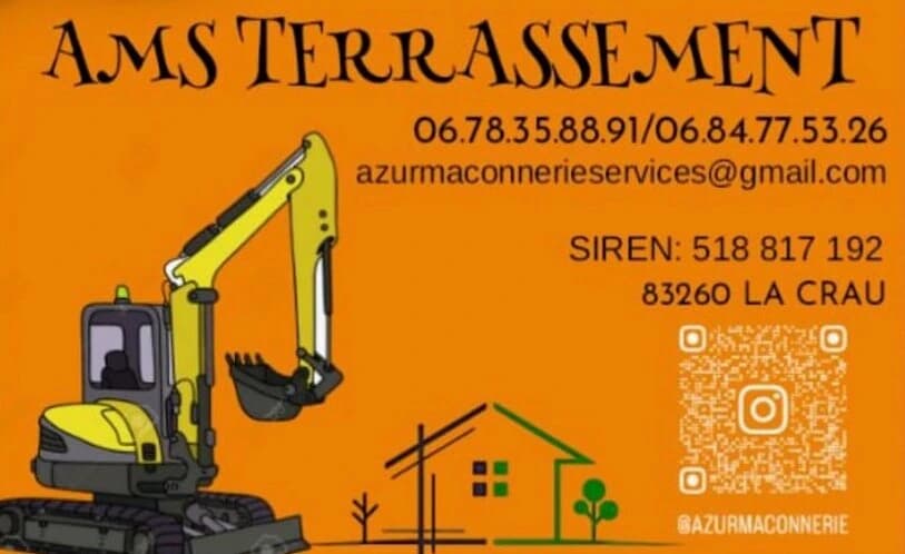Ancien logo de AMS Terrassement